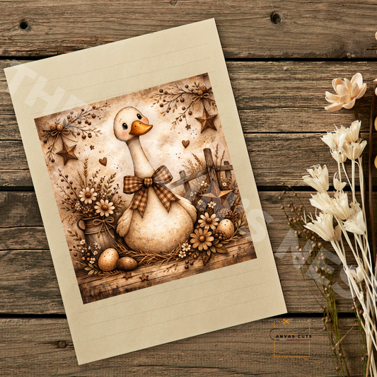 Miss Goosie Lou #2 - Spring Primitive Collection