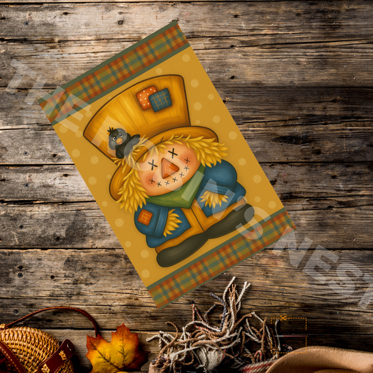 Farmhouse Fall Scarecrow – DIY Canvas for Autumn Craft Shows