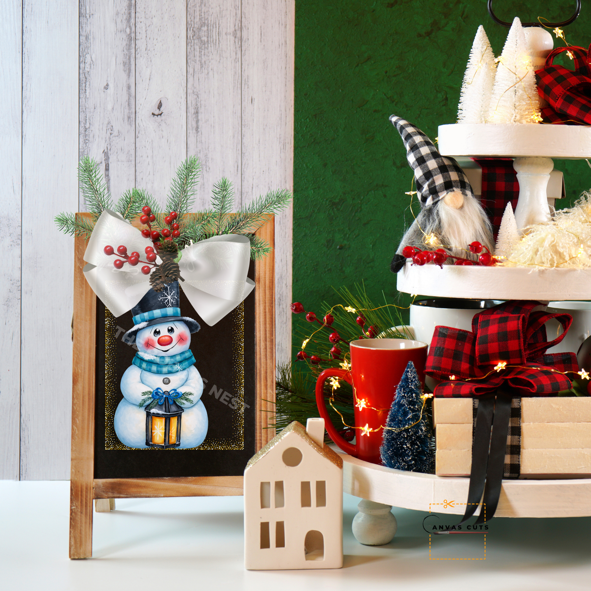 Snowflake the Snowman – Winter Lantern Glow