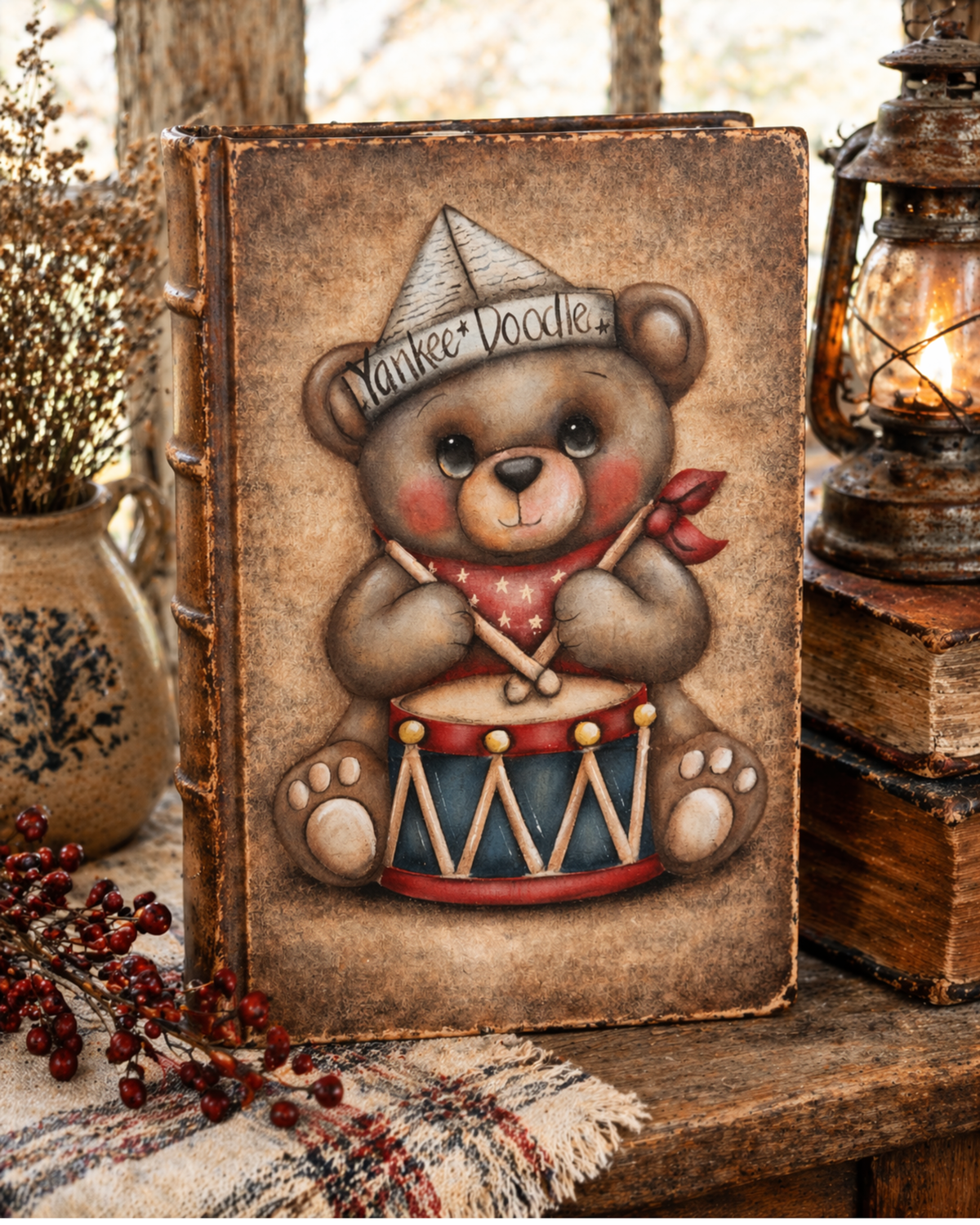 Primitive Americana Canvas Bundle for DIY Patriotic Decor | Craft Show & Farmhouse Designs