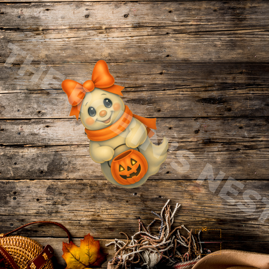 Rosie the Boo-tiful Bow Ghost