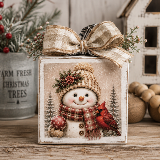 Snowmen, Santas & Woodland Christmas Canvas Bundle – 37 Pieces (Copy)