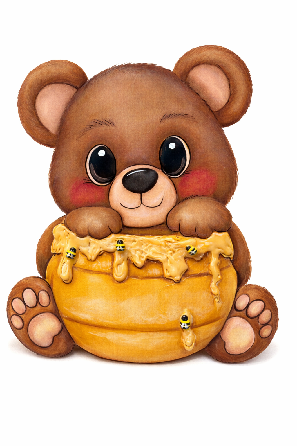 Sweet as Honey Bear - Spring & Summer Charm