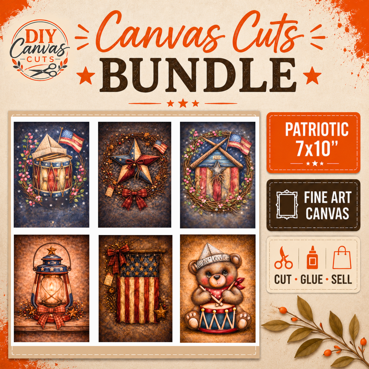 FREE Americana Clipboard Project Guide